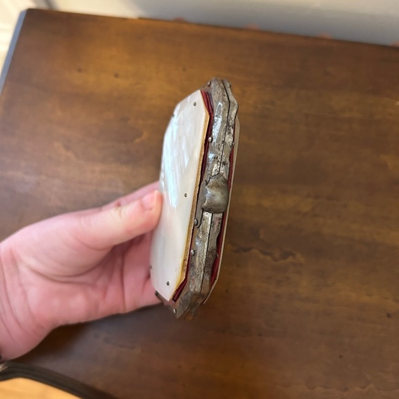 Vintage Mother of Pearl Vintage Card Holder - Picture 4 of 7